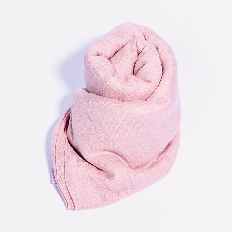 Rose Bamboo Baby Muslin Swaddle Blanket