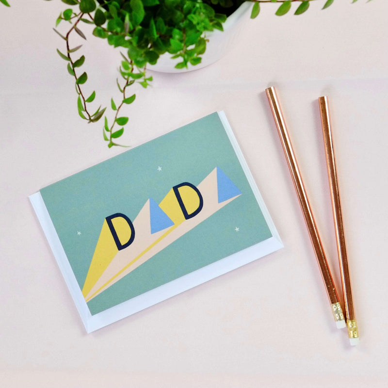 'DADA' Dads and Fathers day Gift Card by Blossom and Bear