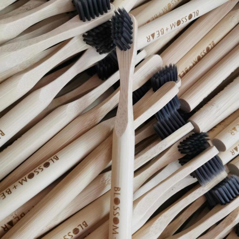 Bamboo Toddler Toothbrush - Blossom&Bear
