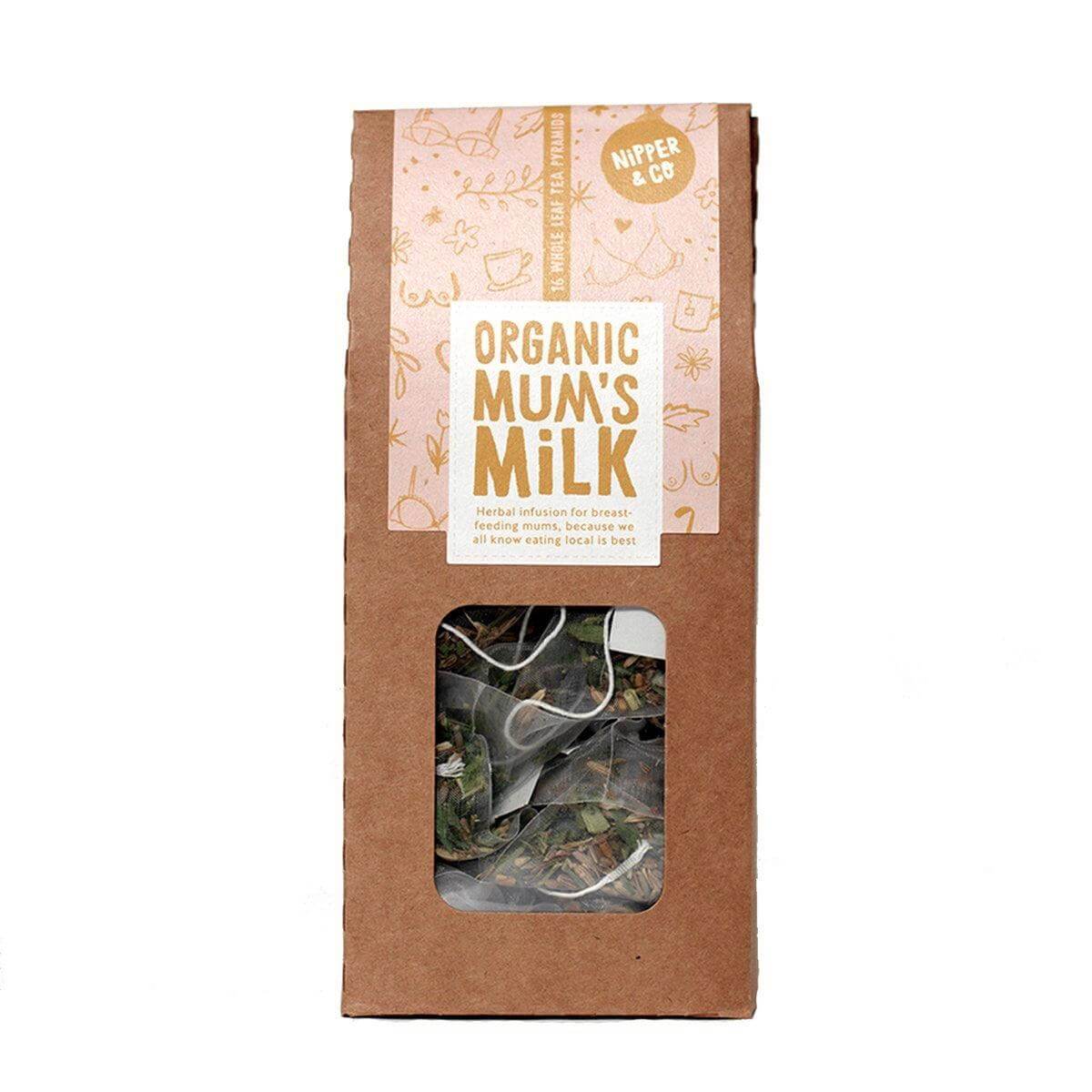 Mums milk breastfeeding tea by Nipper and Co